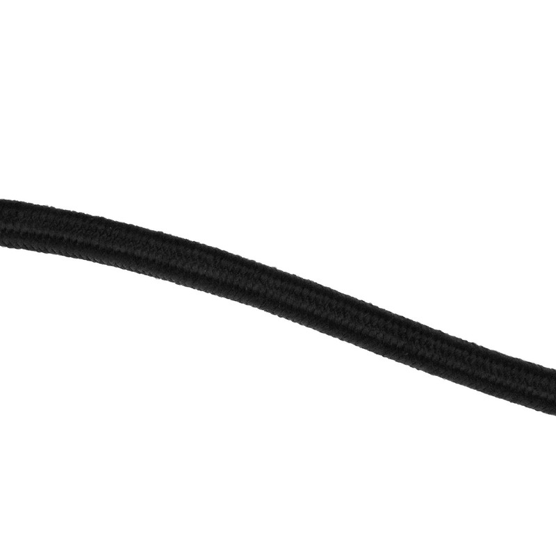 SK11 SKG-R1090BK Rubber Rope, J Hook on Both Ends, Round