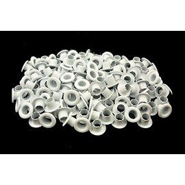 150pcs 4mm Hole White Round Eyelet Scrapbooking Card Hole Craft Eyelets E075