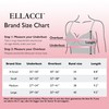 ELLACCI Women's Mesh Bustier Crop Top Push Up Corset Tops