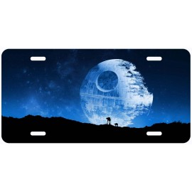 Death Star Novelty Car License Plate