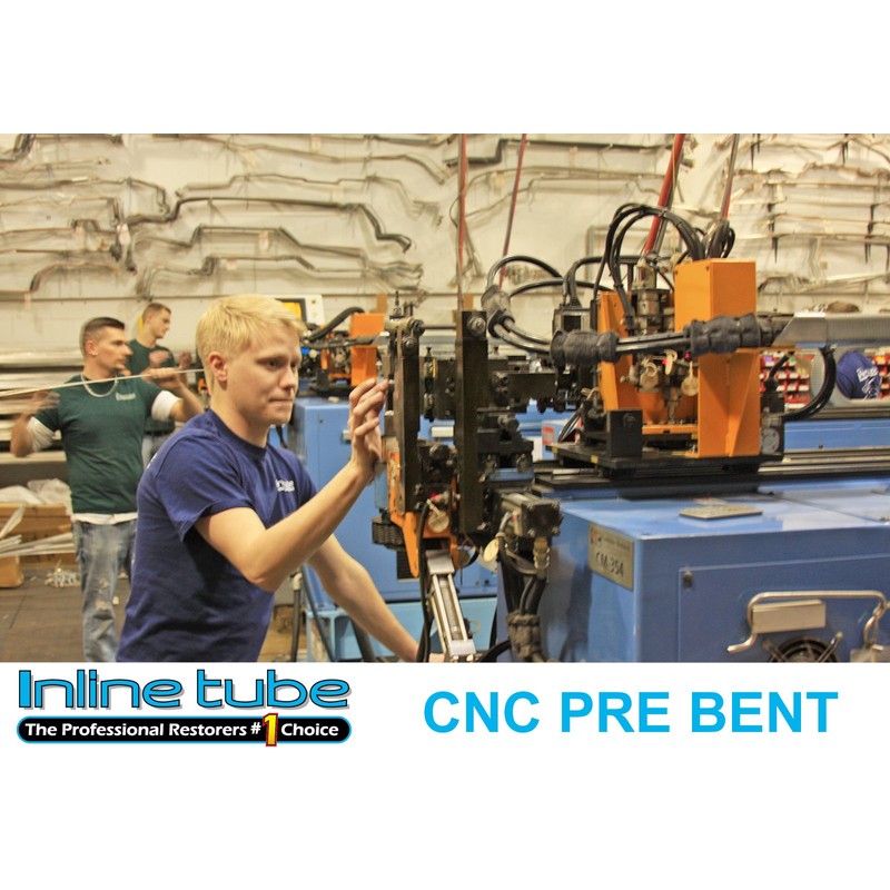 Inline Tube Compatible with Rear Backing Plate RT/RT Pair