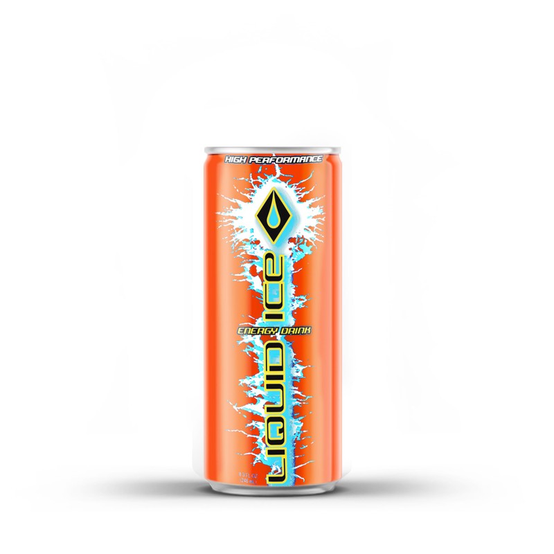 Liquid Ice Energy Drink - Citrus Pop (8.3 Fl Oz,