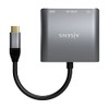 AISENS - A109-0669 USB-C to HDMI/USB-C PD/Type A USB 3.0