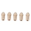 10 Pcs 3D Printer Nozzle Brass 0.4mm M6 High Flow