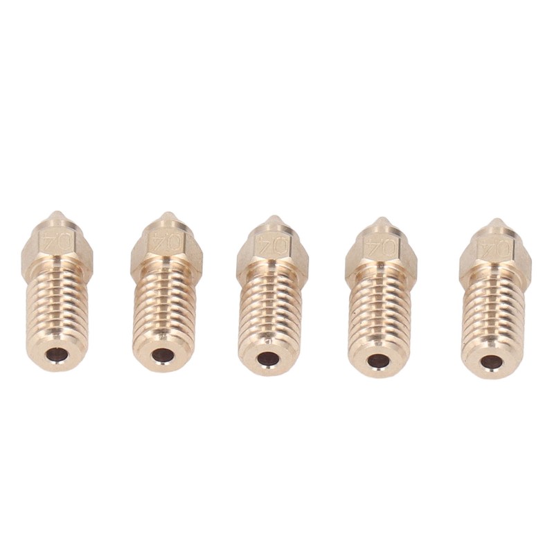 10 Pcs 3D Printer Nozzle Brass 0.4mm M6 High Flow