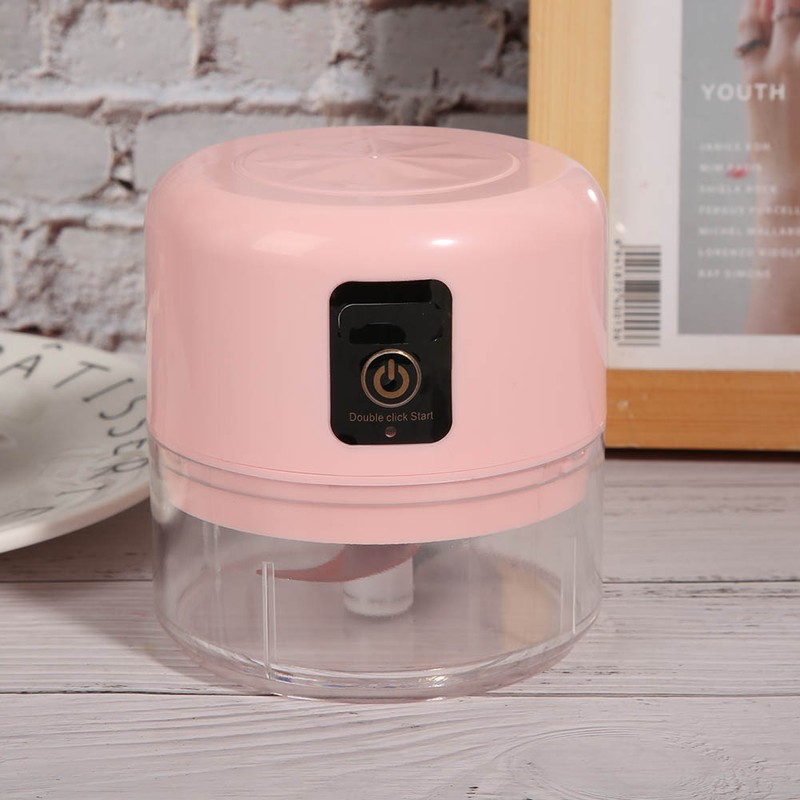 Intelligent Mini Electric Garlic Press Chopper Crusher USB Rechargeable Kitchen