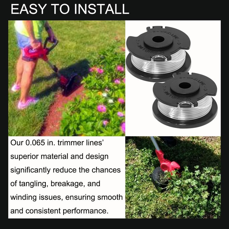 Replacement RS0303 Trimmer Line Spool For LawnMaster Grass Trimmers CLGT2410S,CLGT2412S,20VMWGT