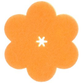 Marna K364O Hana Sponge (Dishwashing Sponge, Orange), Can Be Folded in Half (Thin, Slim), Dish Sponge