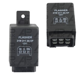 APUK Flasher Indicator Relay Replacement for Massey Ferguson Ford New Holland John Deere Tractor