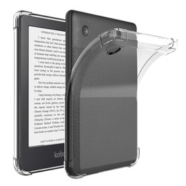 Case for Kobo Clara Colour/Clara BW/Compatible Kobo Clara 2E eReader 6 inch Clear Cover/Clara 2E Case/Clara BW Case/Clara Colour Case,Transparent