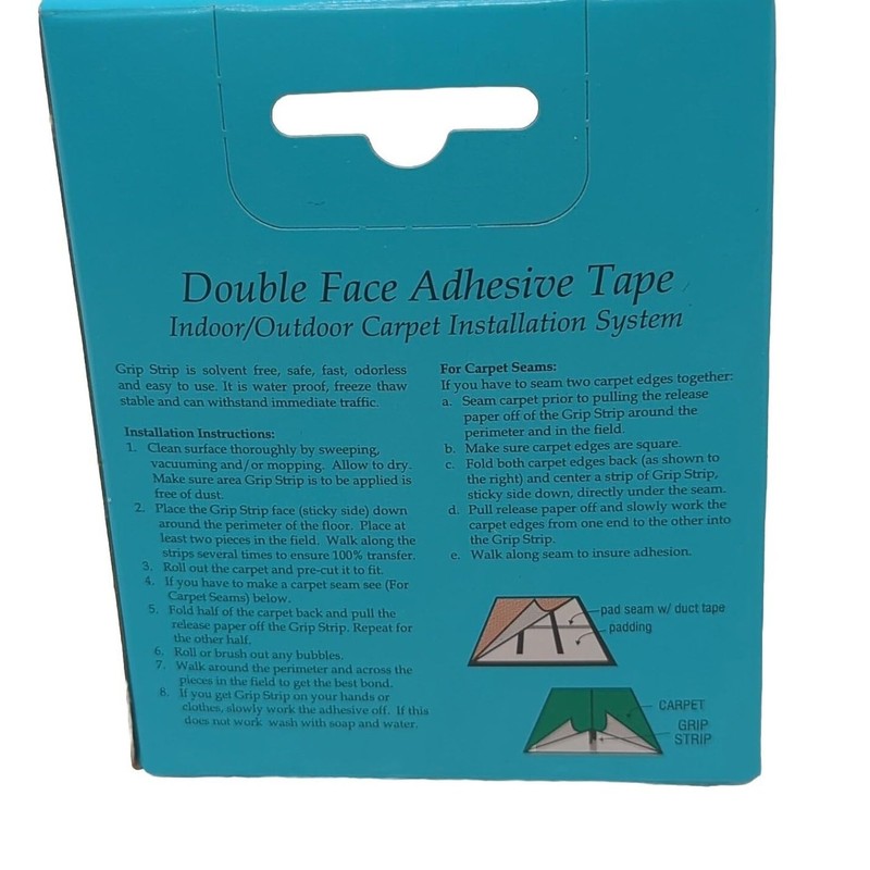 Generic Capitol® Grip Strip 3-3/16"" x 15' Double Faced Adhesive
