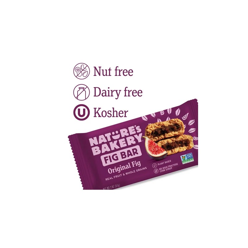 Nature's Bakery Original Fig Bars 10 Twin Packs 2 Oz