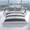 Leonado Vicenti Bed Linen Set Grey 135 x 200 cm