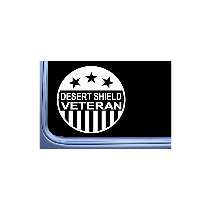 Desert Shield Veteran decal sticker OS 404 6 inch