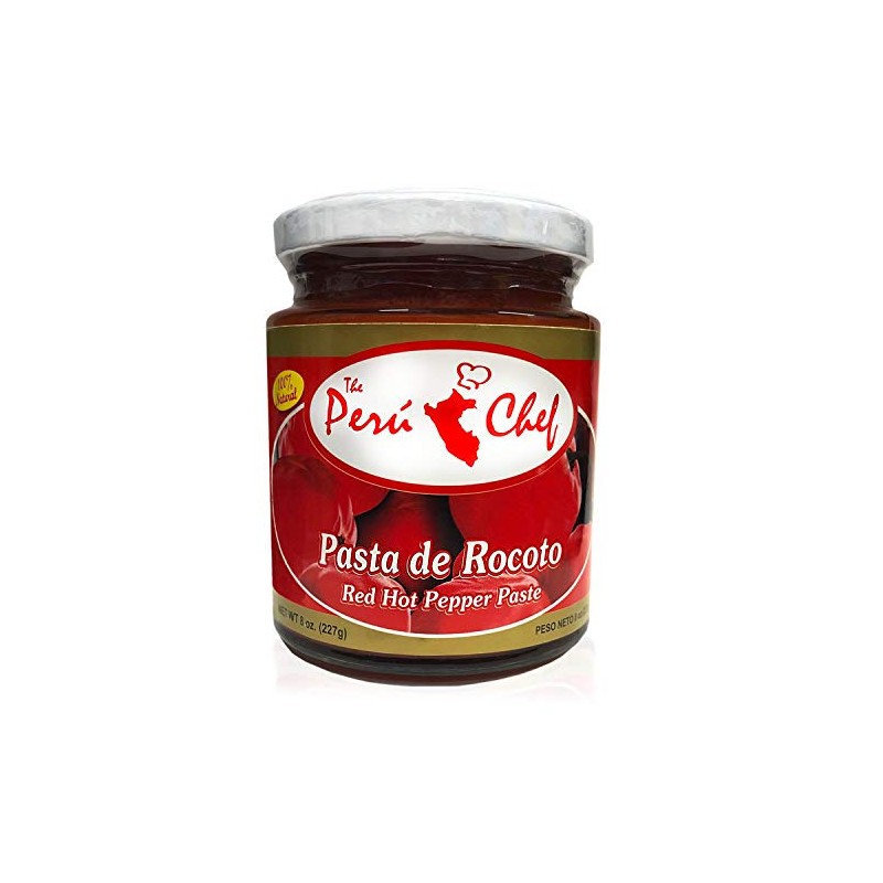 PeruChef Pasta de Rocoto / Red Hot Pepper Paste 8