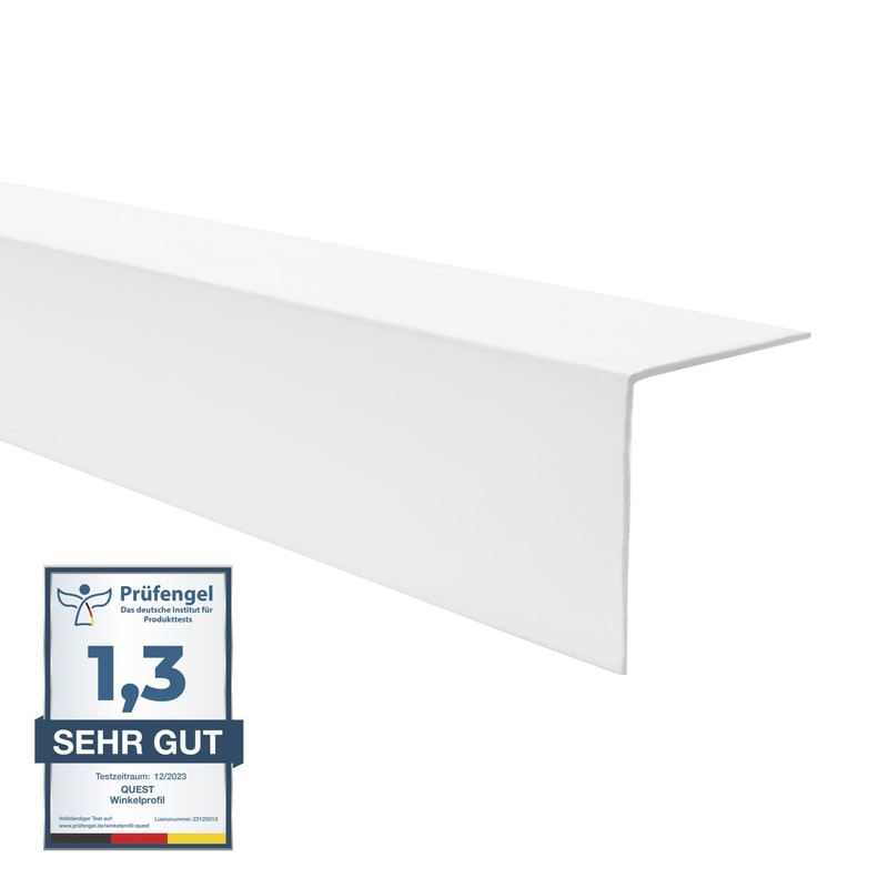 Quest PVC Edge Protection Angle - Without Tape - Edge