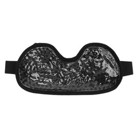 Cooling Eye Pack, Gel Bead Eye Pack Built‑in Gel Beads for Woman for Man(black)