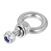 sourcing map Lifting Eye Bolt M4 x 11mm Male Thread
