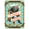 Knight Birthday Card Mystical Medieval Style Armour - Humorous Greeting