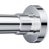 Ausemku Shower Curtain Rod 26-76 Inch Adjustable - 0.85 Inch