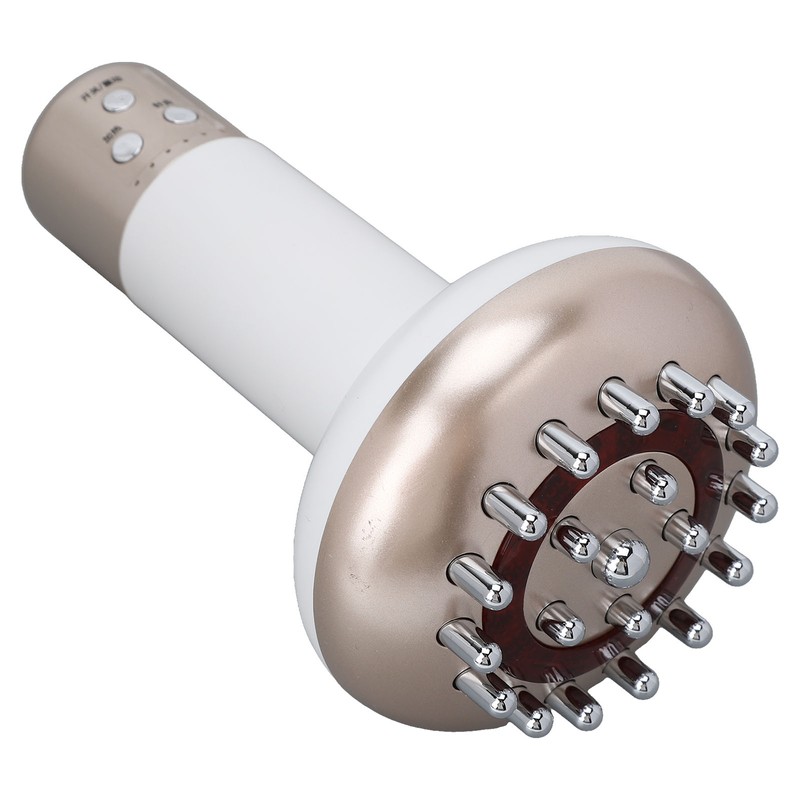 Electric Meridian Brush 6 Gears Hot Compress Microcurrent Vibration Massage