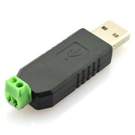 TopHomer USB to RS485 Converter Adapter, USB 2.0 RS485 Module Support for WindowsXP, Vista and Windows 7/8
