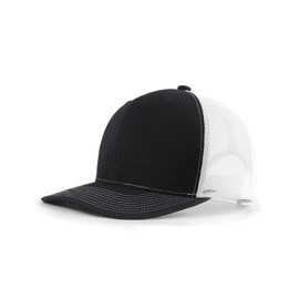 Zylioo XL/XXL Summer Mesh Baseball Caps for Large Heads,Trucker Hats 62cm,Big Running Sports Caps for Outdoor Tennis Golf Gym Black-White