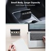 ANCHOM 2 Pack Coin Holder for Car, Larger Capacity Car