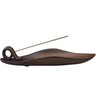 1 Piece Ceramic Incense Stick Holder Boat Incense Holder Ash