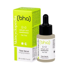 Skincyclopedia - BHA Peeling Serum with 2% Salicylic Acid, Zinc and Tea Tree Oil, Clarifying Face Serum, Eliminates Blemishes and Pimples, Highly Effective Face Care, 30 ml