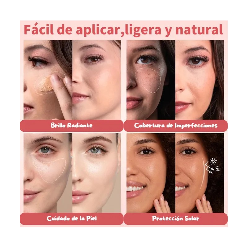 Base De Maquillaje Acabado Mate Ultramo Spf 15 Alta Duración
