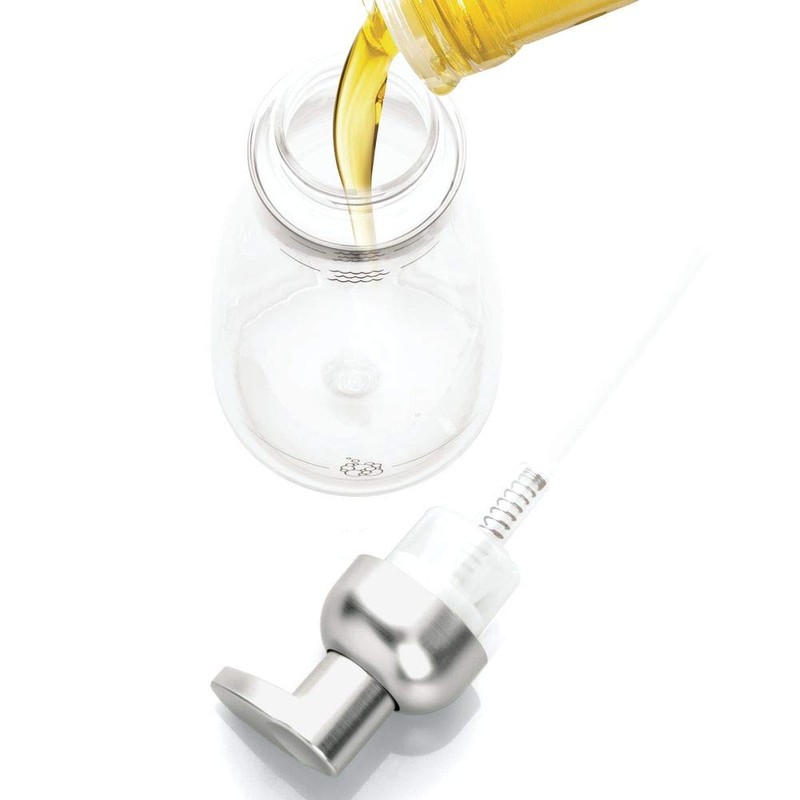 iDesign Foaming Soap Dispenser for Kitchen, Bathroom, Sink, Vanity, 3"