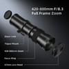 Yanuoda 420-800mm Super Telephoto Manual Lens F/8.3-16