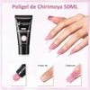 CHERIMOYA Poly Gel Constructor de Uñas 30g,Gel Fortalecedor para Extensión