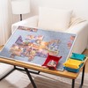 Tektalk Foldable Jigsaw Puzzle Board with 4 Angle Adjustable Bracket/Stand,