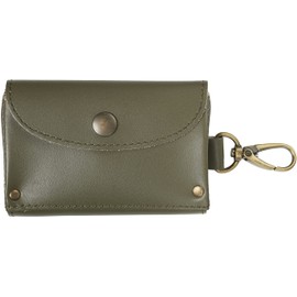 Koubo Genuine Leather Key Case, Men's, Women's, Genuine Leather, Supervised by a Leather Sommelier, Organization Storage Advisor, High Quality, Nappa Leather, Key Holder, Coin Purse, Book, 8. Khaki