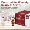 Prefilled Communion Cup and Wafer Set - Box of 100