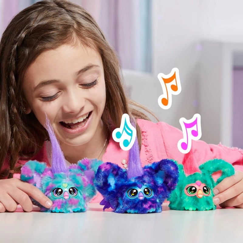Furby Furblets Star-Lee Mini Friend Electronic Plush Interactive Pets New