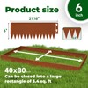 Corten Steel Edging Border 20 Inch Metal Garden Lanscape Edging