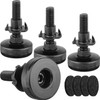 Voyzdx niveladores de Muebles,Patas de nivelación Ajustables de Muebles para