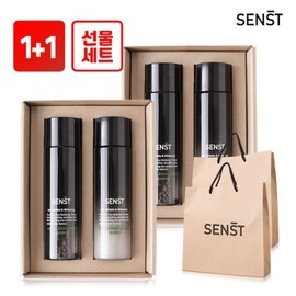 (센스트)더블세트 남성화장품 시카 릴렉싱 옴므 2종세트x2+쇼핑백x2 SENST Men's Cica Relaxing Homme 2-Piece Skincare Set (Double Pack) + 2 Shopping Bags