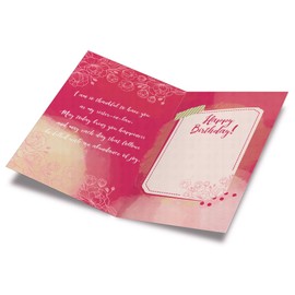 Birthday Card For Sister In Law | Made in America | Eco-Friendly | Thick Card Stock with Premium Envelope 5in x 7.75in | Packaged in Protective Mailer | Prime Greetings