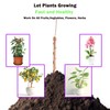 Electroculture Plant Stakes,99.99% Pure Copper Electroculture Copper Gardening Antenna for