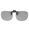 Cliponkeeper 9311 Polarized Front Clip-on Sunglasses, Sunglasses, UV Protection, Large