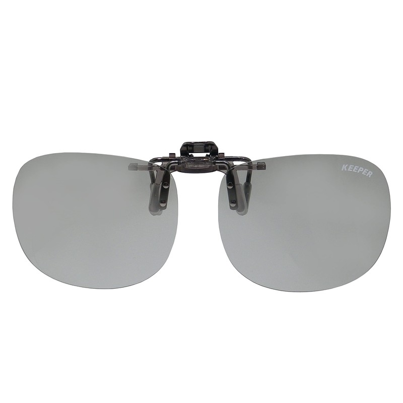 Cliponkeeper 9311 Polarized Front Clip-on Sunglasses, Sunglasses, UV Protection, Large
