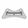 Unbranded Chrome Aluminum Cut Handlebar Riser Top Clamp For Harley