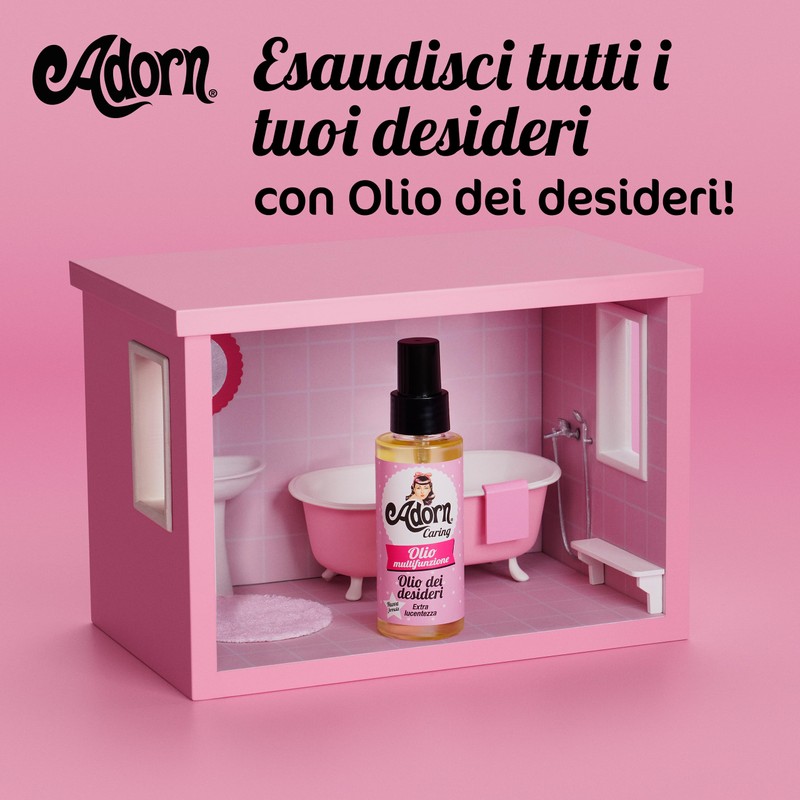 Adorn Olio dei Desideri Multifunzionale (100 ml), Olio per capelli