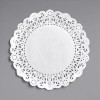 Lapaco (1000) 6" NORMANDY WHITE LACE DOILIES PAPER ROUND ELEGANT