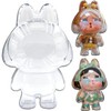Doemoil Protective Case for Crybaby Crying Again Series,Transparent Acrylic Display