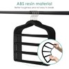 Velvet Hangers Space Saving Non Slip Pant Velvet Hangers, DUDUCOFU